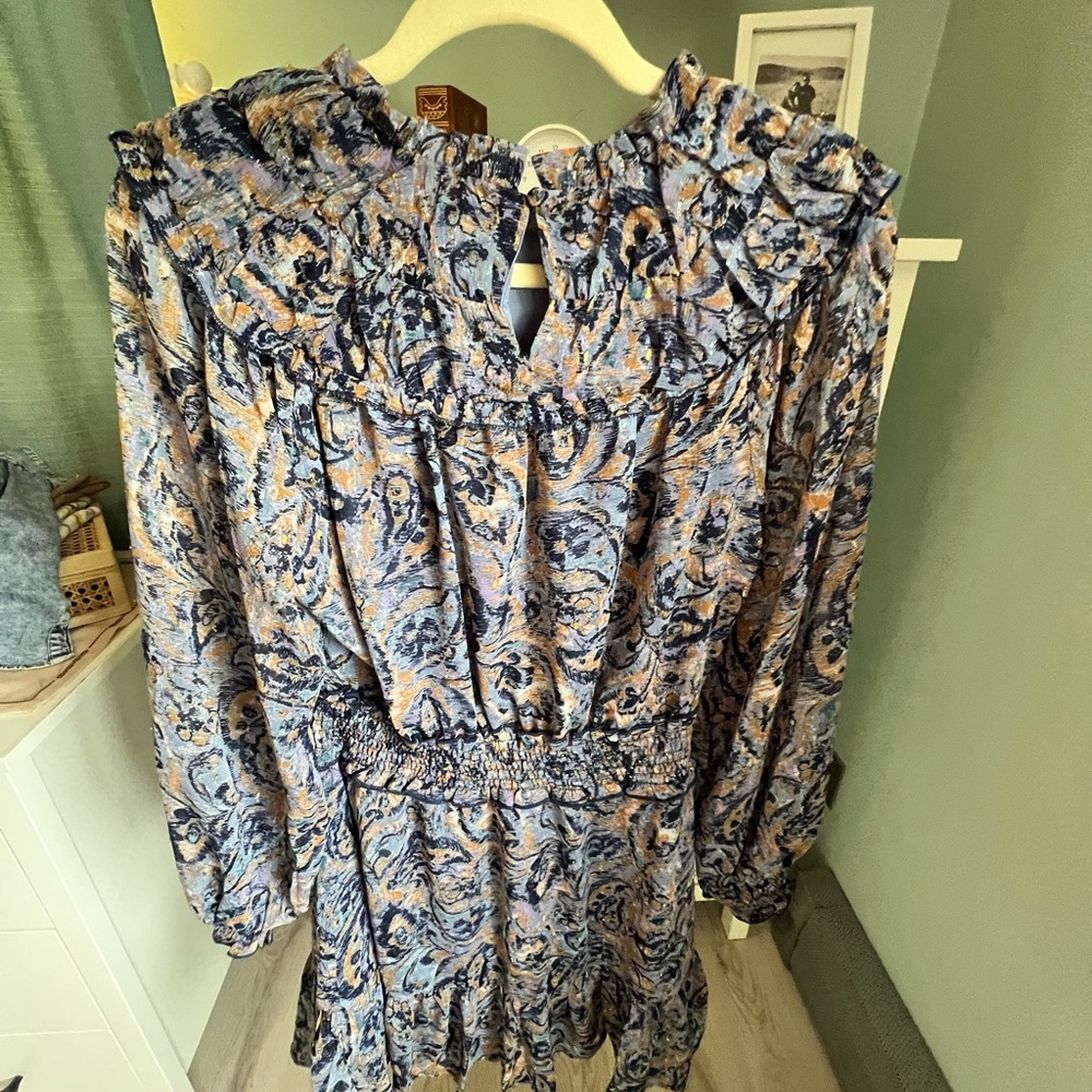 Floral Print Mini Dress
